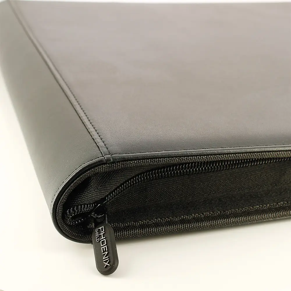 Phoenix Shield - Classeur 12-Pockets Deluxe Zipper Album 480 Toploader : Noir – Image 5