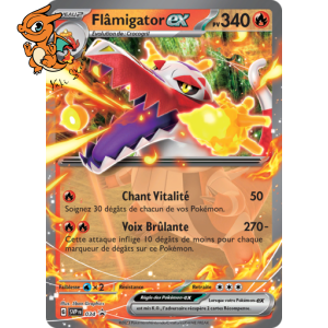 Flâmigator ex - Promos Écarlate a Violet - 034