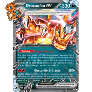 Dracaufeu ex - Promos Écarlate a Violet - 196