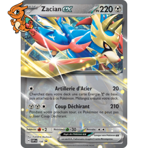 Zacian ex - Promos Écarlate a Violet - 198