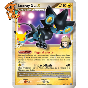 Luxray - Célébrations - RR 109/025