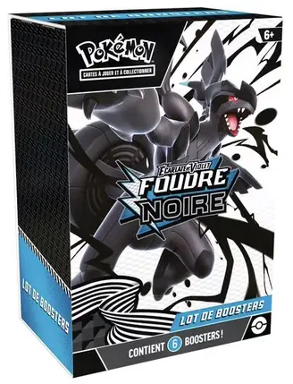 Pokémon EV10.5 - Bundle de 6 boosters - Foudre Noire FR