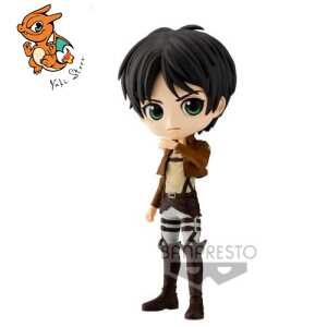 ATTACK ON TITAN - QPosket - Eren Yeager A - Figurine 14cm