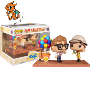 LA-HAUT - POP Movie Moments N°1152 - Carl et Ellie Chariot Ballon S.E.