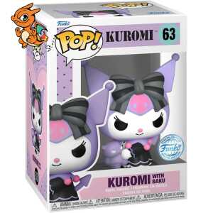 SANRIO - POP N° 63 - Kuromi avec Baku