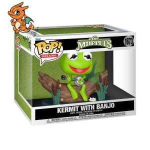 MUPPETS - POP Deluxe N° 1673 - Kermit avec Banjo