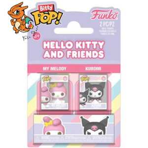 SANRIO - Bitty Pop 2 Pack 2.5cm - My Melody & Kuromi