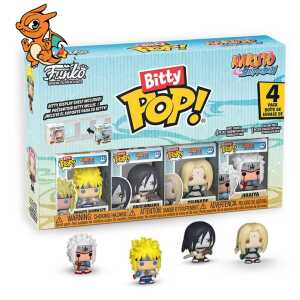NARUTO SHIPPUDEN - Bitty Pop 4 Pack 2.5cm
