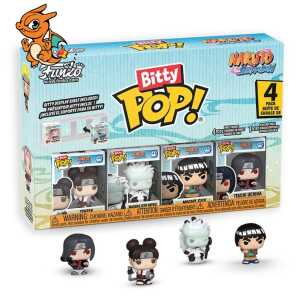 NARUTO SHIPPUDEN - Bitty Pop 4 Pack 2.5cm - Battles