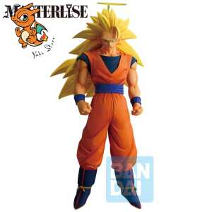 DRAGON BALL - Super Saiyan 3 Son Goku - Figurine Battle 25cm