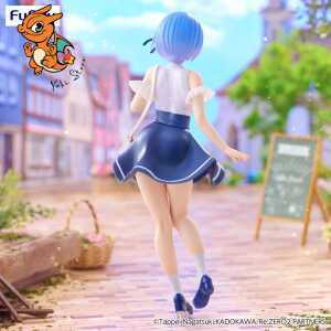 RE ZERO - Rem "Date Plan" - Statuette Trio-Try-It 21cm