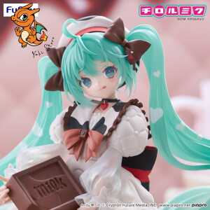 HATSUNE MIKU - Hatsune Miku x Tirol Choco - Statuette Trio-Try-It 18cm