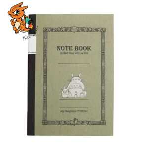 MON VOISIN TOTORO - Carnet Rétro B6 Lignes 12.8x18.2cm