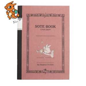 MON VOISIN TOTORO - Carnet Rétro B6 Carreaux 12.8x18.2cm
