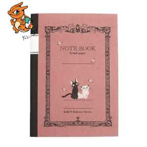 KIKI LA PETITE SORCIERE - Carnet Rétro B6 Carreaux 12.8x18.2cm