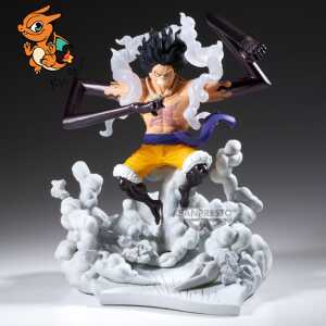 ONE PIECE - Monkey D. Luffy Gear 4 - Figurine Senkozekkei 15cm