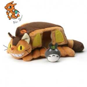 STUDIO GHIBLI - Peluche Totoro - Catbus House - 24cm