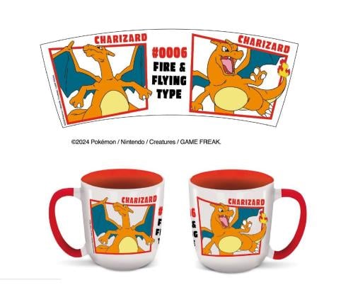 POKEMON - Dracaufeu - Mug Elite Intérieur Coloré - 384ml