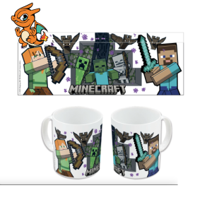 MINECRAFT - Survival Mode - Mug céramique 325ml