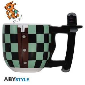 DEMON SLAYER - Mug 3D - "Tanjiro Anse Épée"