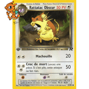 Rattatac obscur - Team Rocket - 051/082