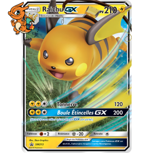 Raichu GX - Promos Soleil & Lune - 213