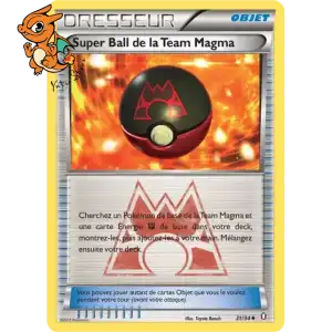Super Ball de la Team Magma - Double Danger - 031/034