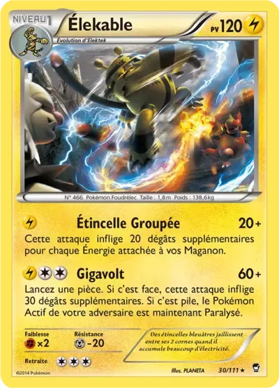 Élekable - Poings Furieux - 030/111