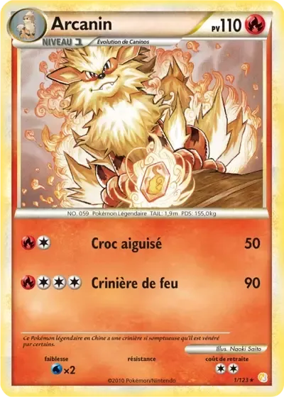 Arcanin - HeartGold & SoulSilver - 001/123