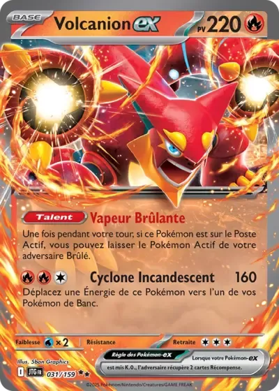 Volcanion ex - Aventures Ensembles - 031/159