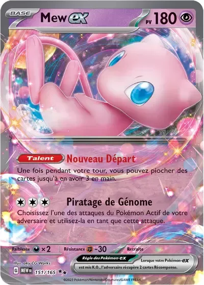 Mew ex - 151 - 151/165