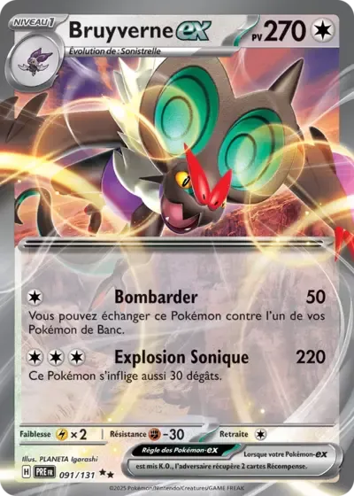 Bruyverne ex - Évolutions Prismatiques - 091/131