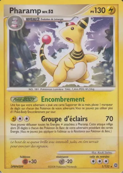 Pharamp Lv.52 - Merveilles Secrètes - 001/132