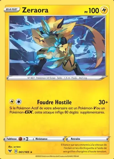Zeraora - Voltage Éclatant - 061/185