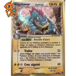 Aligatueur δ Espèces Delta - Île des Dragons - 002/101