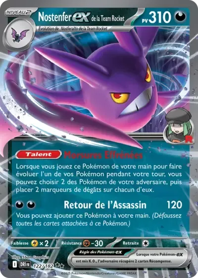 Nostenfer ex de la Team Rocket - Rivalités Destinées - 122/182
