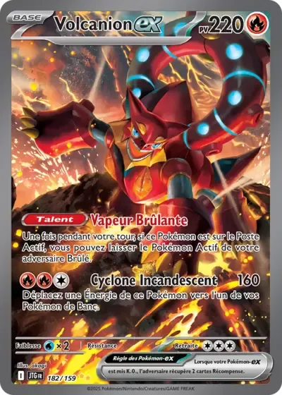 Volcanion ex - Aventures Ensembles - 182/159