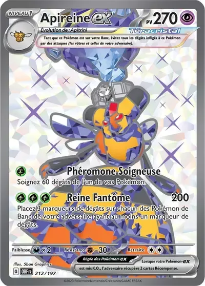 Apireine ex - Flammes Obsidiennes - 212/197