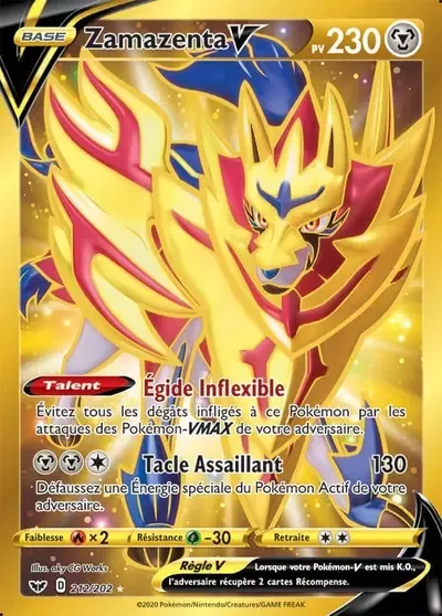 Zamazenta V - Épée et Bouclier - 212/202