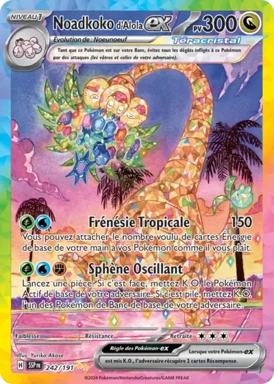 Noadkoko d'Alola ex - Étincelles Déferlantes - 242/191