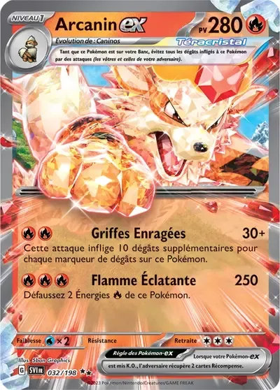 Arcanin ex - Écarlate et Violet - 032/198