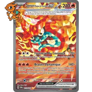 Ogerpon Masque du Fourneau ex - Mascarade Crépusculaire - 212/167
