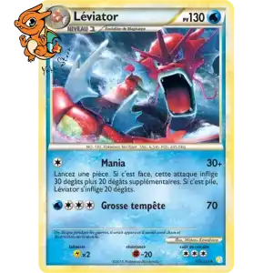 Léviator - HeartGold & SoulSilver - 123/123