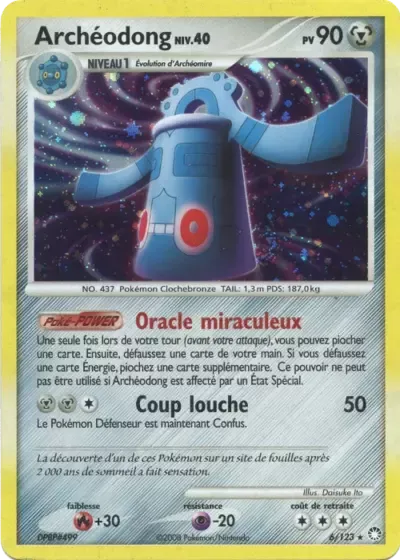 Archéodong Lv.40 - Trésors Mystérieux - 006/123
