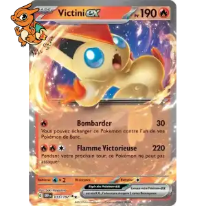 Victini ex - Flammes Obsidiennes - 033/197