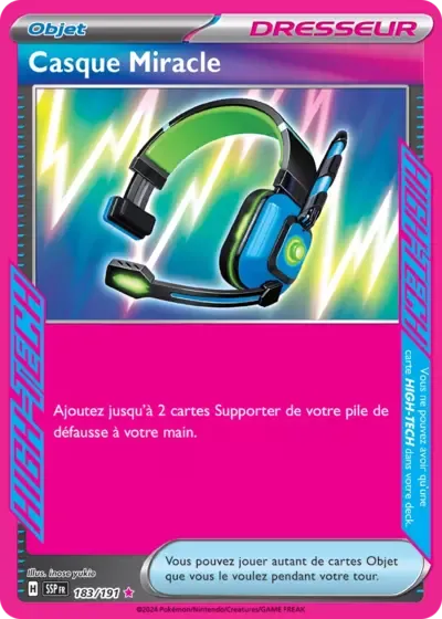 Casque Miracle - Étincelles Déferlantes - 183/191