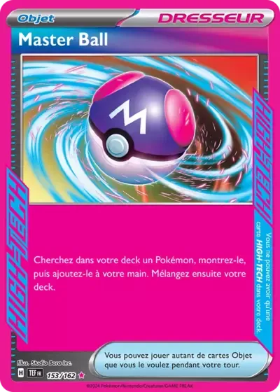 Master Ball - Forces Temporelles - 153/162