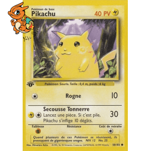 Pikachu - Set de Base - 058/102