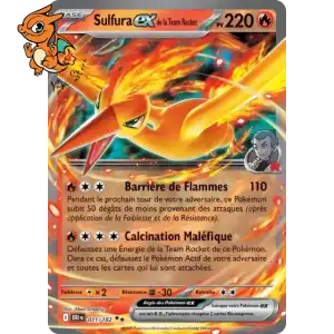 Sulfura ex de la Team Rocket - Rivalités Destinées - 031/182