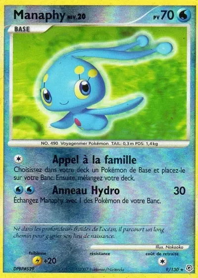 Manaphy Lv.20 - Diamond & Pearl - 009